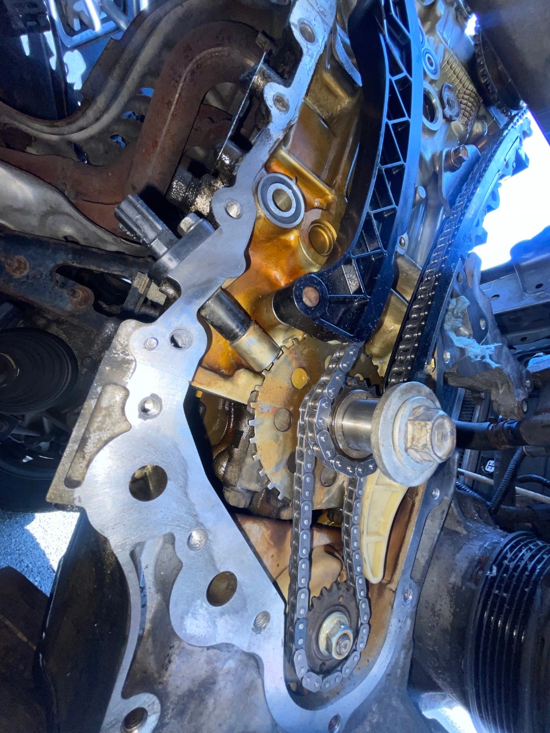 Timing chain repair and engine diagnostics by mobile mechanic serving Concord NC