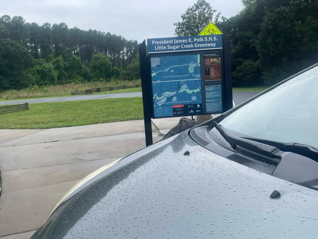 Mobile mechanic service near President James K. Polk State Historic Site and Little Sugar Creek Greenway in Pineville NC 28134